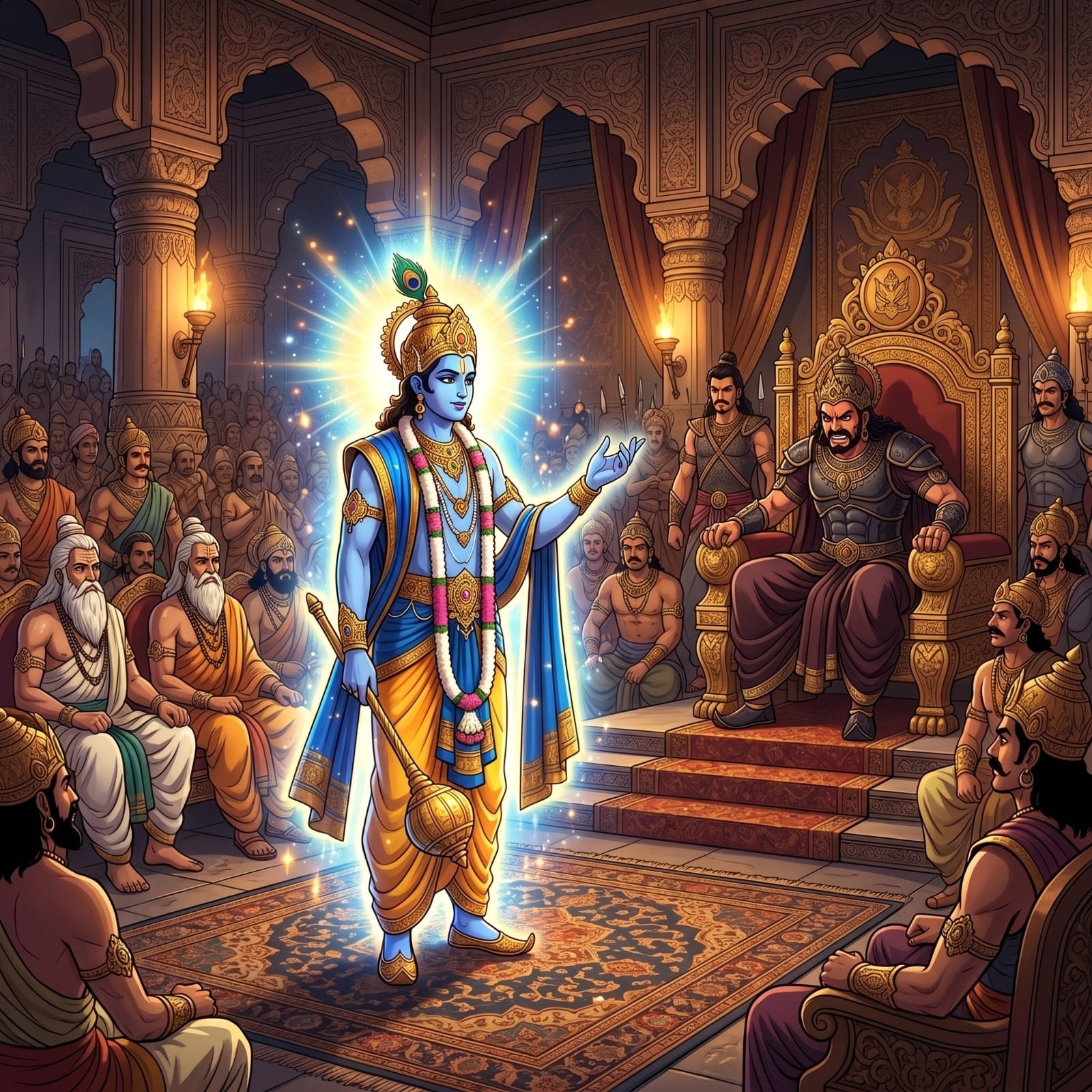 Krishna's Peace Mission