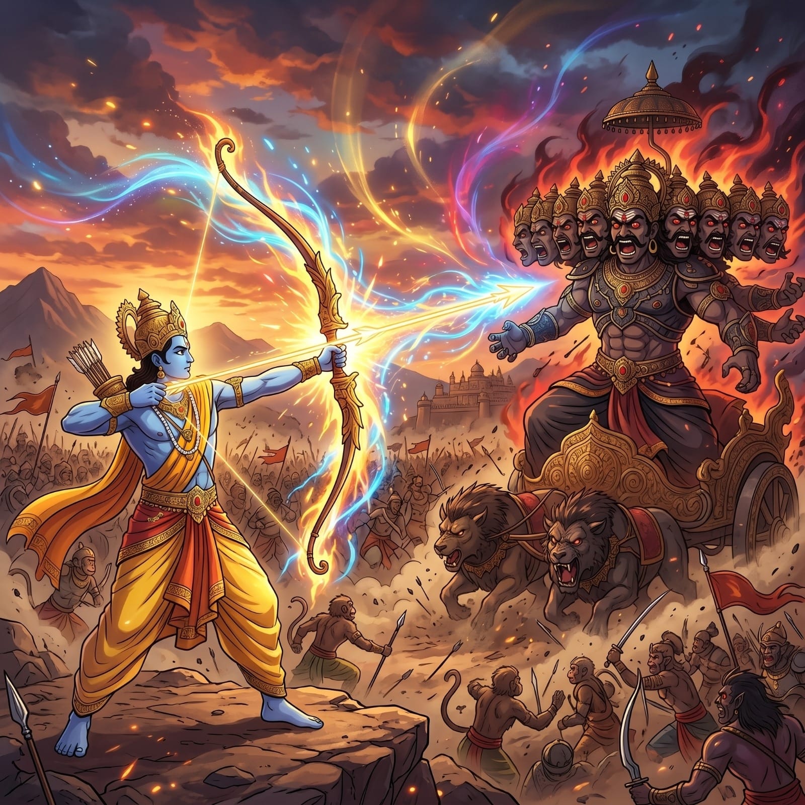 Slaying of Ravana