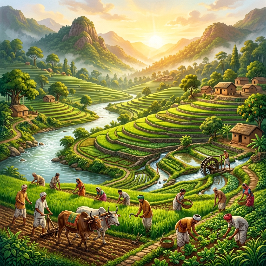 Sustainable Agriculture and Krishi Shastra